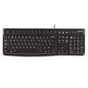 [K120-BLACK] Logitech - Teclado Alambrico Estándard USB [Español] [Negro]