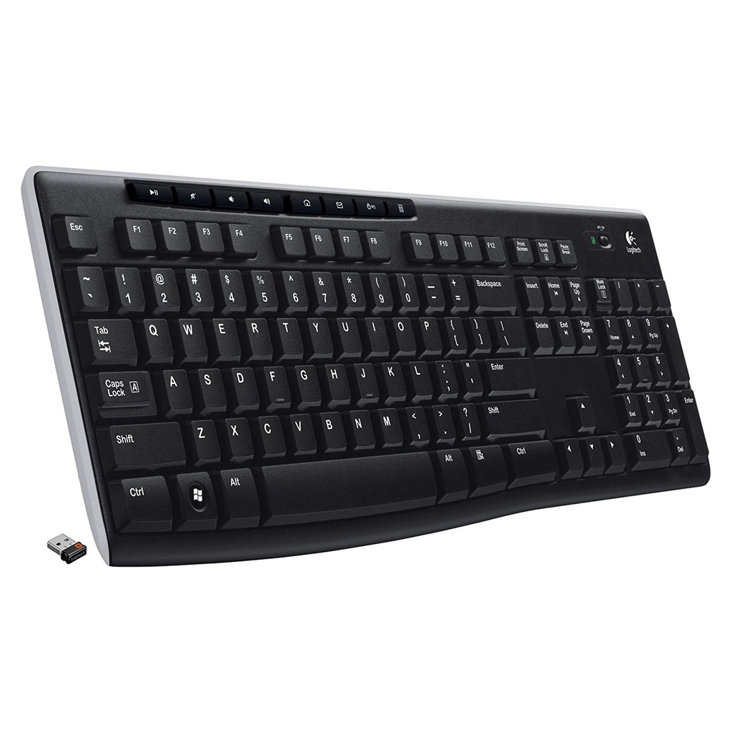 [K270-BLACK] Logitech - Teclado Inalambrico Normal [Español] [Negro]