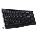 [K270-BLACK] Logitech - Teclado Inalambrico Normal [Español] [Negro]