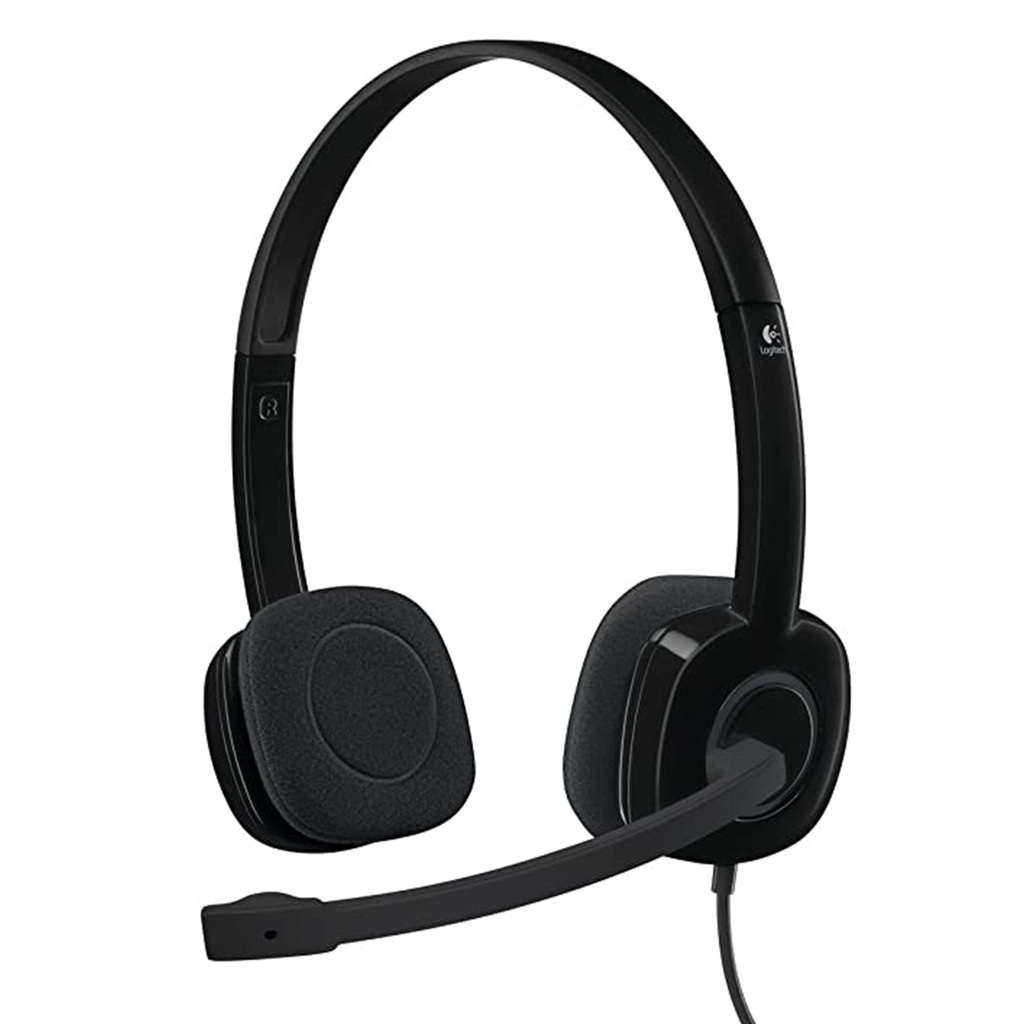 [H151] Logitech - Audifonos Estéreo con Micrófono 981-000587