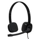 [H151] Logitech - Audifonos Estéreo con Micrófono 981-000587