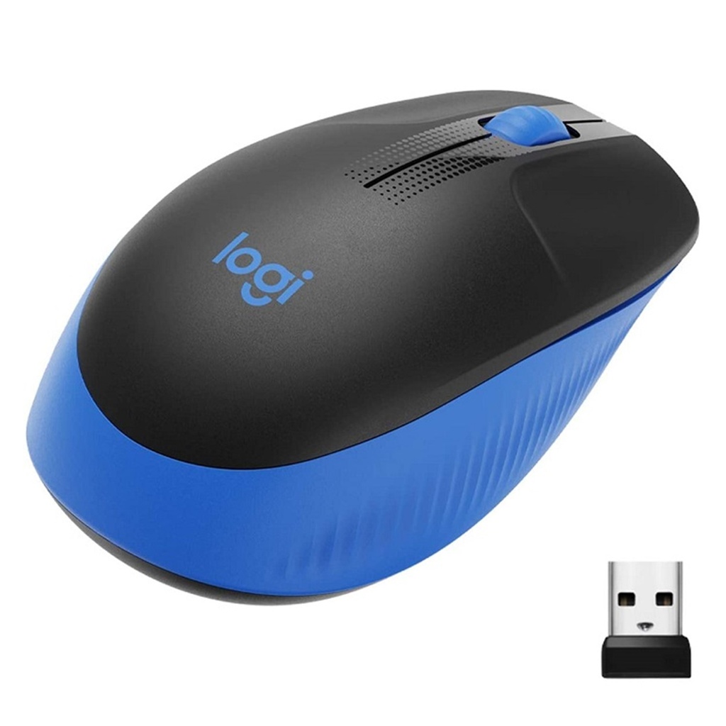 [M190-BLUE] Logitech - Mouse Inalambrico [Azul]