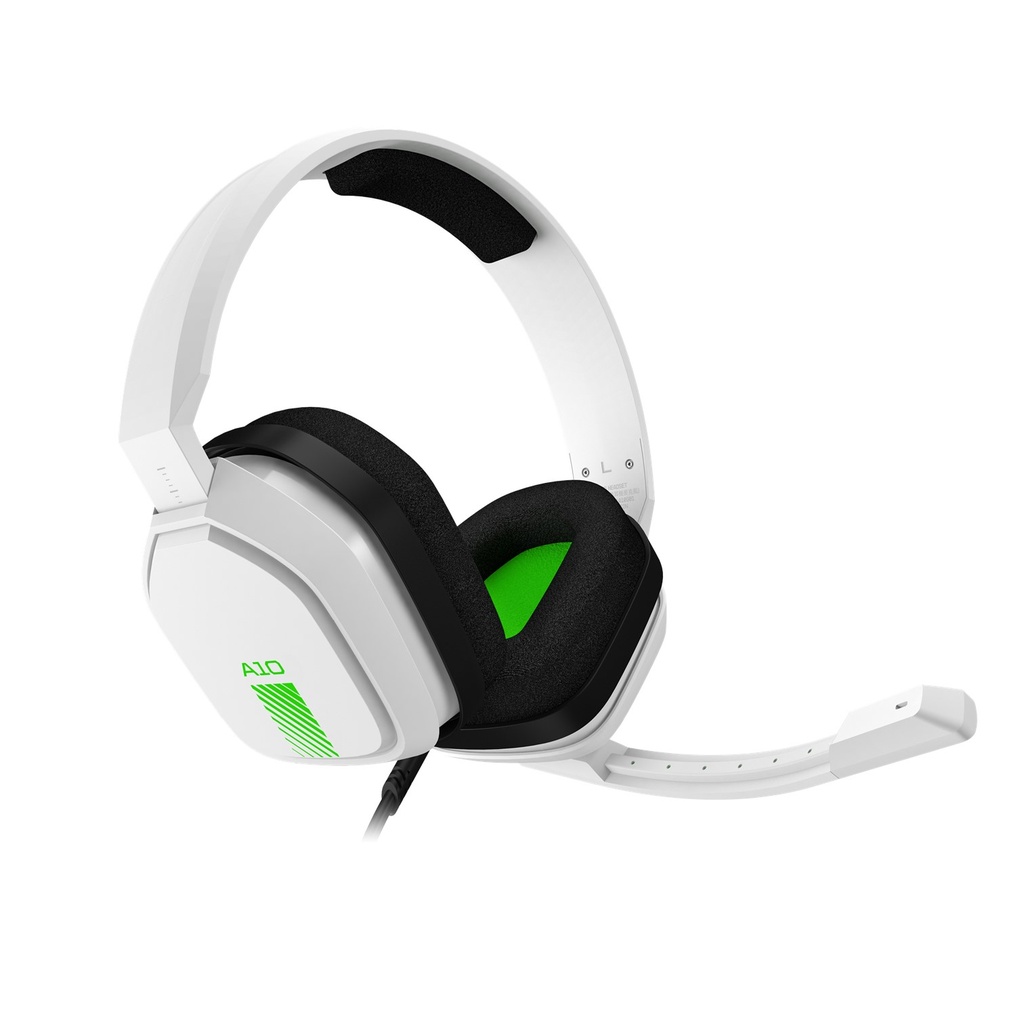 [A10-WHITE/GREEN] Astro By Logitech - Audifonos Gaming Headset [Blanco/Verde]