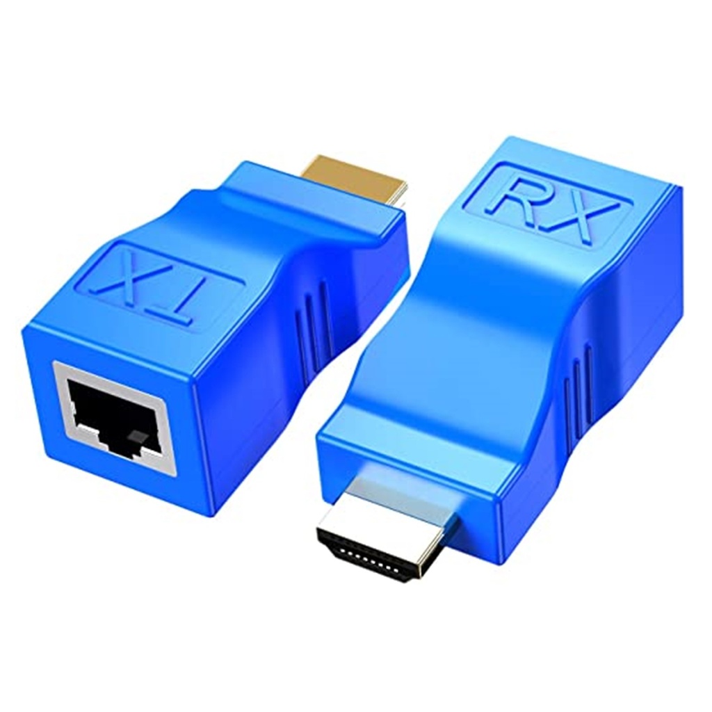 [ADA056] Extensor HDMI Macho a RJ45 Pasivo 1C [30 Metros]