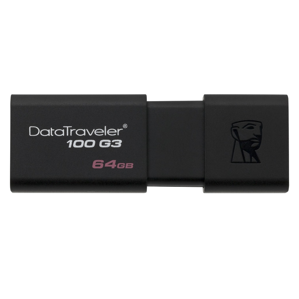 [DT100G3/64GB] Kingston - Pendrive Data Traveler G3 64Gb Unidad Flash USB 3.1