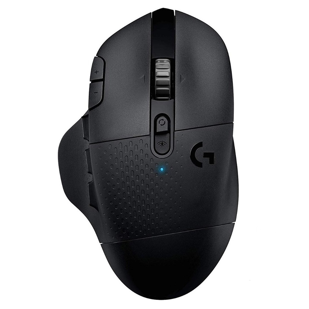[G604-BALCK] Logitech - Mouse Inalambrico Lightspeed Sensor Hero 25K 15 Controles Gaming [Negro]