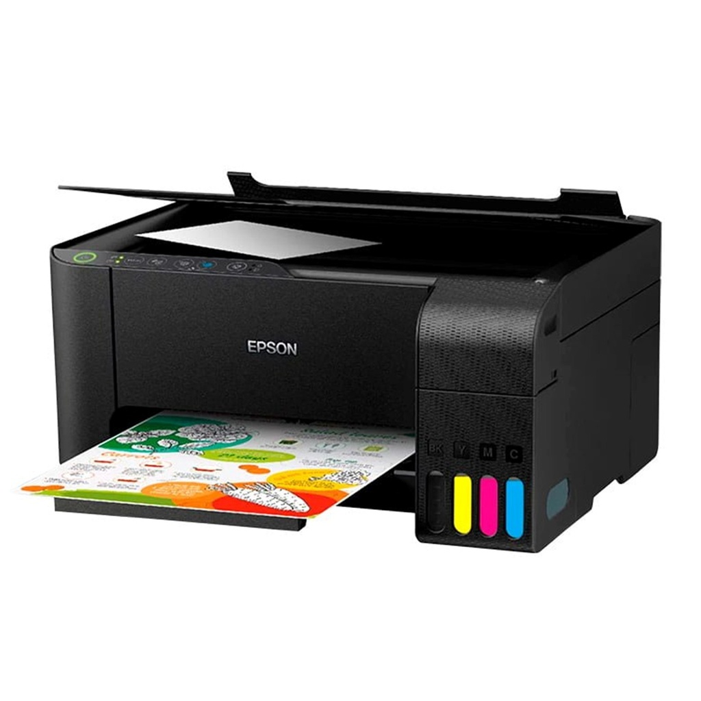 [L3210] Epson - Impresora Inyección Tinta Continua 3 en 1 (Impresión, Escaneo, Copiado) EcoTank Multifuncional USB 2.0