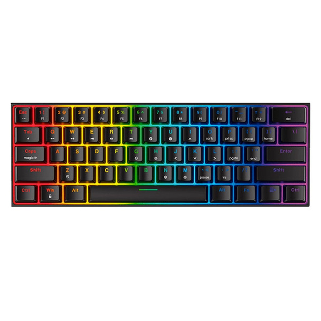 [MAXFIT61] Fantech - Teclado MaxFit 61 Ingles Gaming