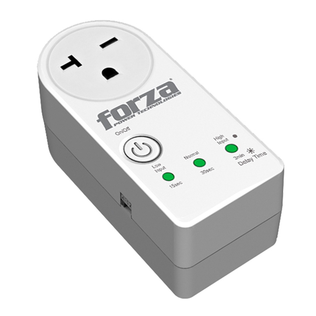 [FVP-4402B] Forza - Protector de Voltaje 220V 4400W [1] x NEMA 6-20R Giro 350°