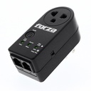 [FVP-1212N] Forza - Protector de Voltaje 220V 1800W [1] x NEMA Universal 5-15R + RJ45 Giro de 350°