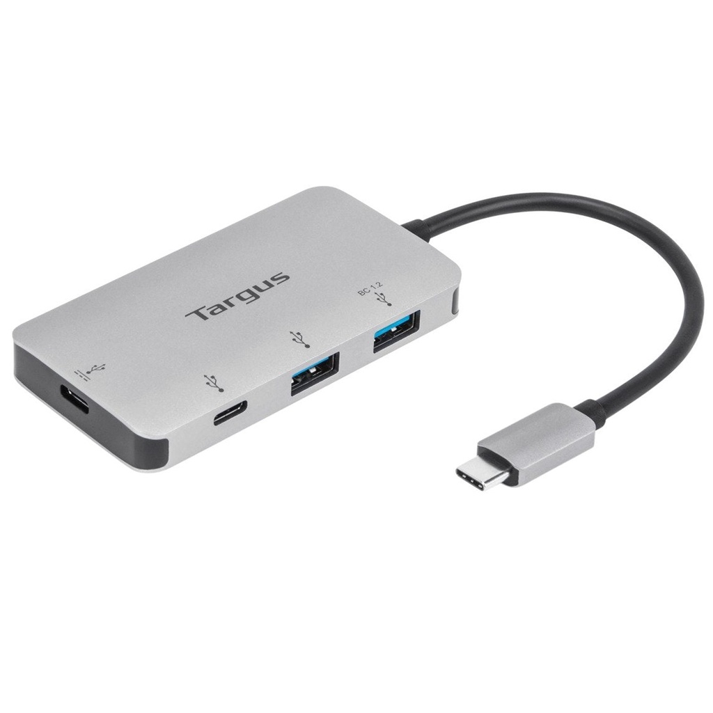 [ACH228USZ] Targus - Adaptador MultiPuerto Hub con 2x Puertos USB-A y 2x Puertos USB-C con 100W