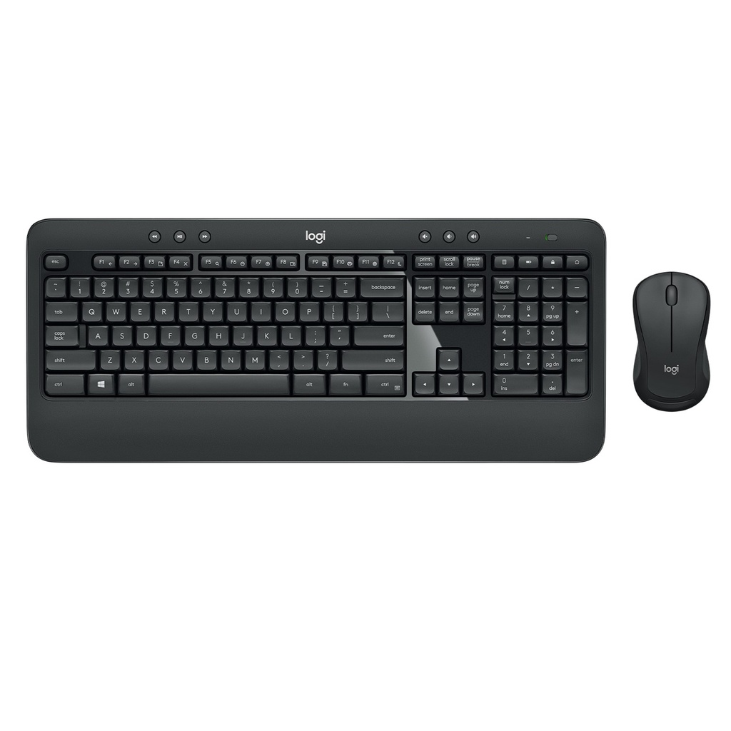 [MK540-BLACK] Logitech - Combo Teclado + Mouse Inalambrico [Inglés] [Negro]