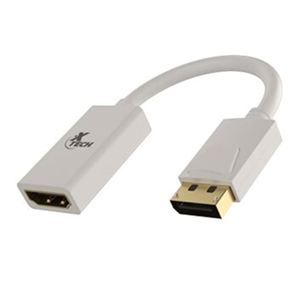 [XTC358] Xtech - Adaptador DisplayPort Macho a HDMI Hembra