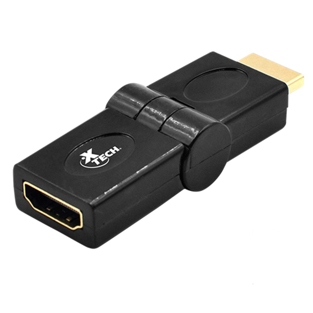 [XTC347] Xtech - Adaptador HDMI Macho a HDMI Hembra Ajustable