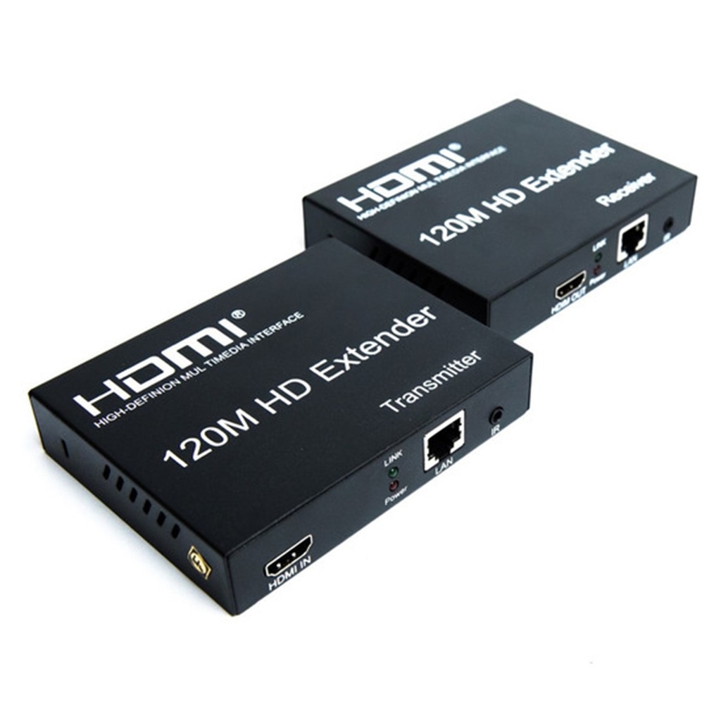 [STC-HDMIEXT120M] STC- Extensor HDMI Hembra a RJ45 Activo [120 Metros]