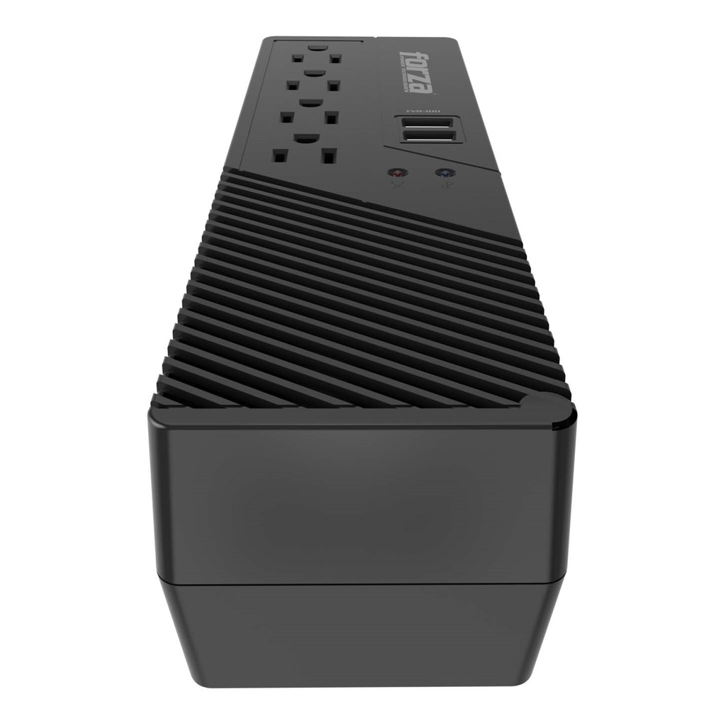 [FVR-1011USB] Forza - Regulador Automático de Voltaje 110V 1000VA/500W [4] x NEMA 5-15R