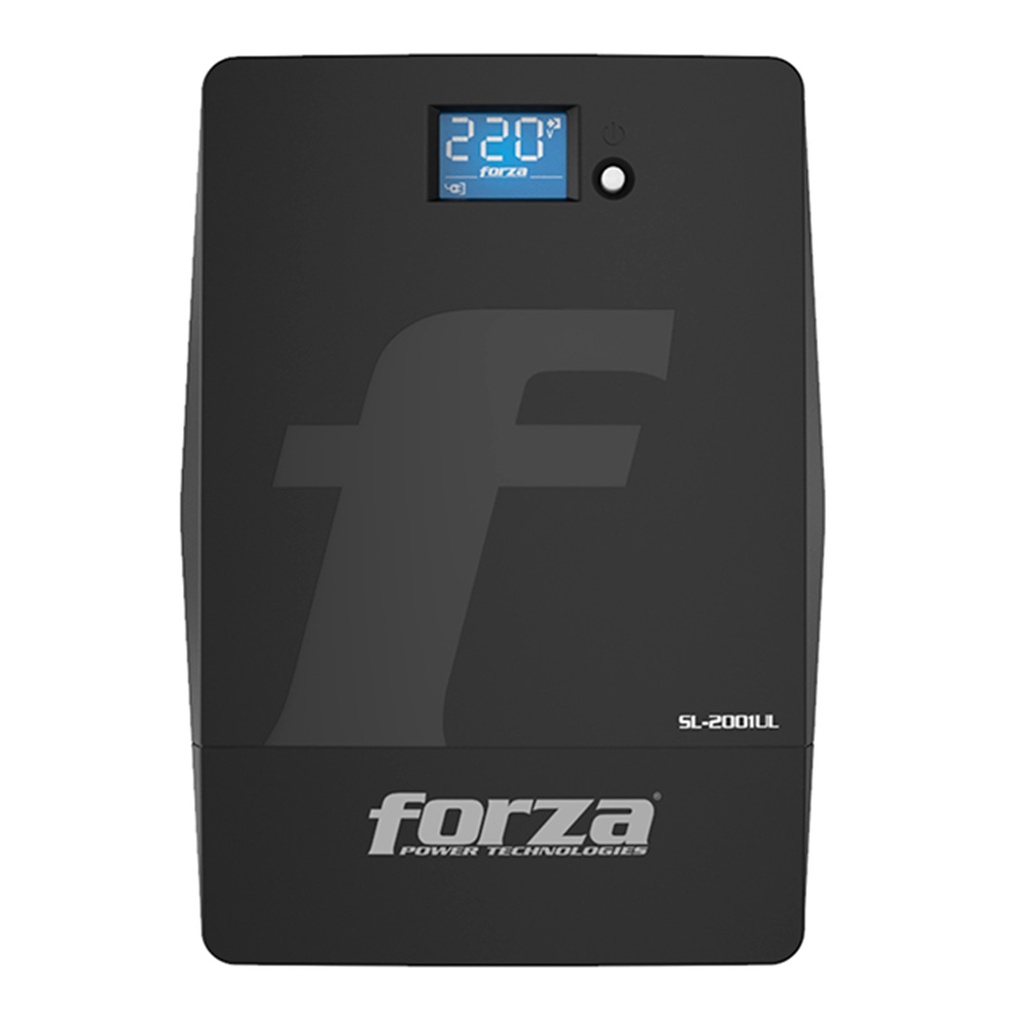 [SL-2001UL] Forza - UPS Interactivo 2000VA/1200W Torre Pantalla LCD 110V [8] x NEMA 5-15R