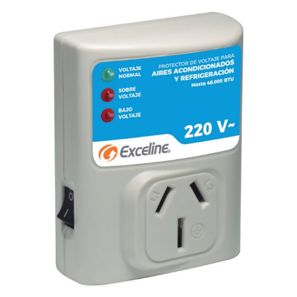 [GSM-RE220CS/3] Exceline - Protector de A/A 48000btu 220V Toma China [Enchufable]