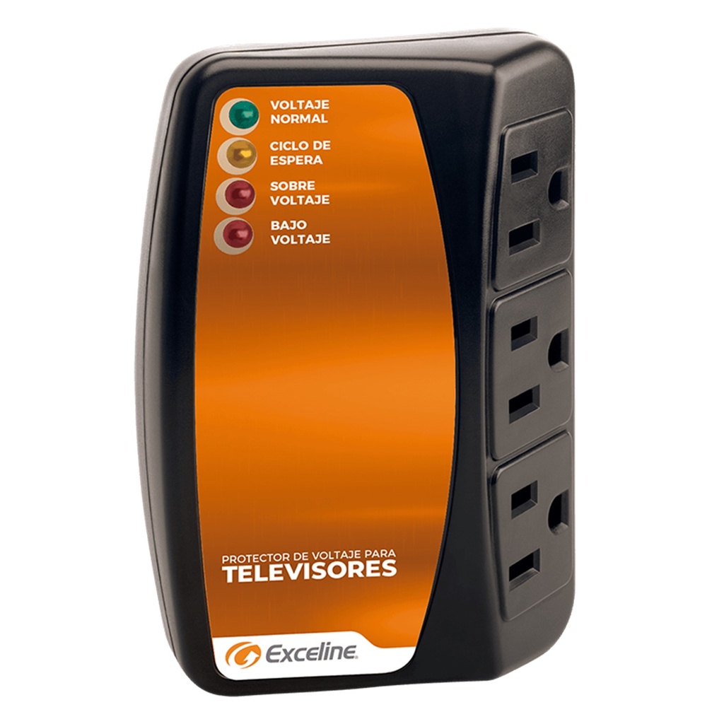 [GSM-TV120] Exceline - Protector de Televisores 110V [Enchufable]
