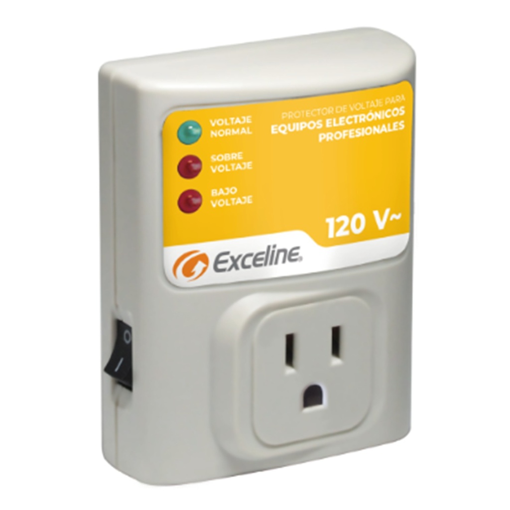 [GSM-EP120] Exceline - Protector de Equipos Electronicos Profesionales 110V [Enchufable]