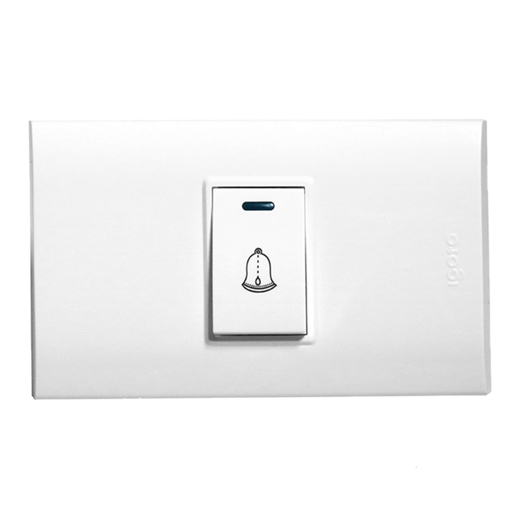 [B5401-W] Igoto - Interruptor Timbre Serie B [Blanco]