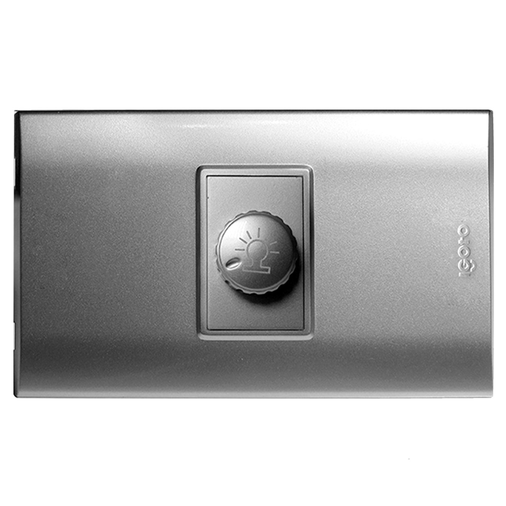 [B540S-S] Igoto - Interruptor Dimmer Serie B [Plata]