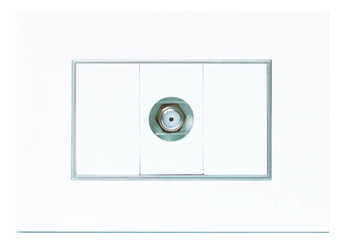 [Z302-W] Igoto - Toma para TV Serie Z [Blanco]