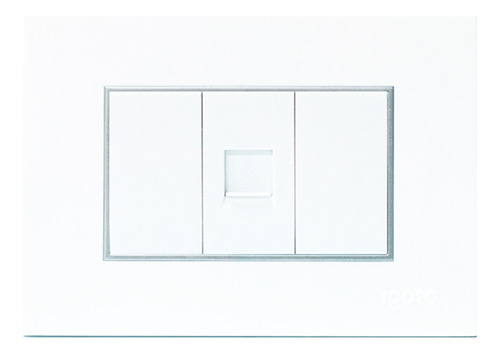 [Z402-W] Igoto - Toma Telefonica Serie Z [Blanco]