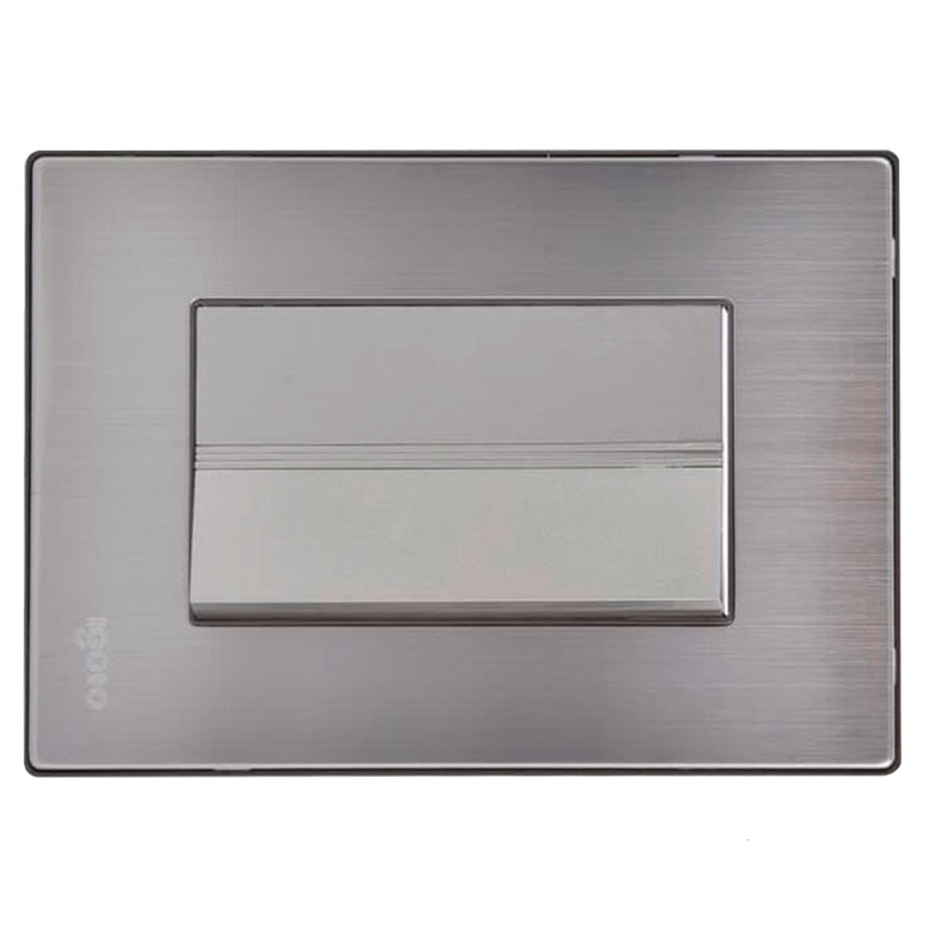 [I512] Igoto - Interruptor Simple Largo Serie Inox