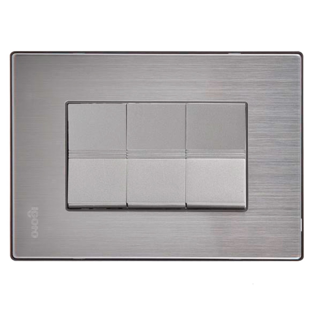 [I516] Igoto - Interruptor Triple Serie Inox