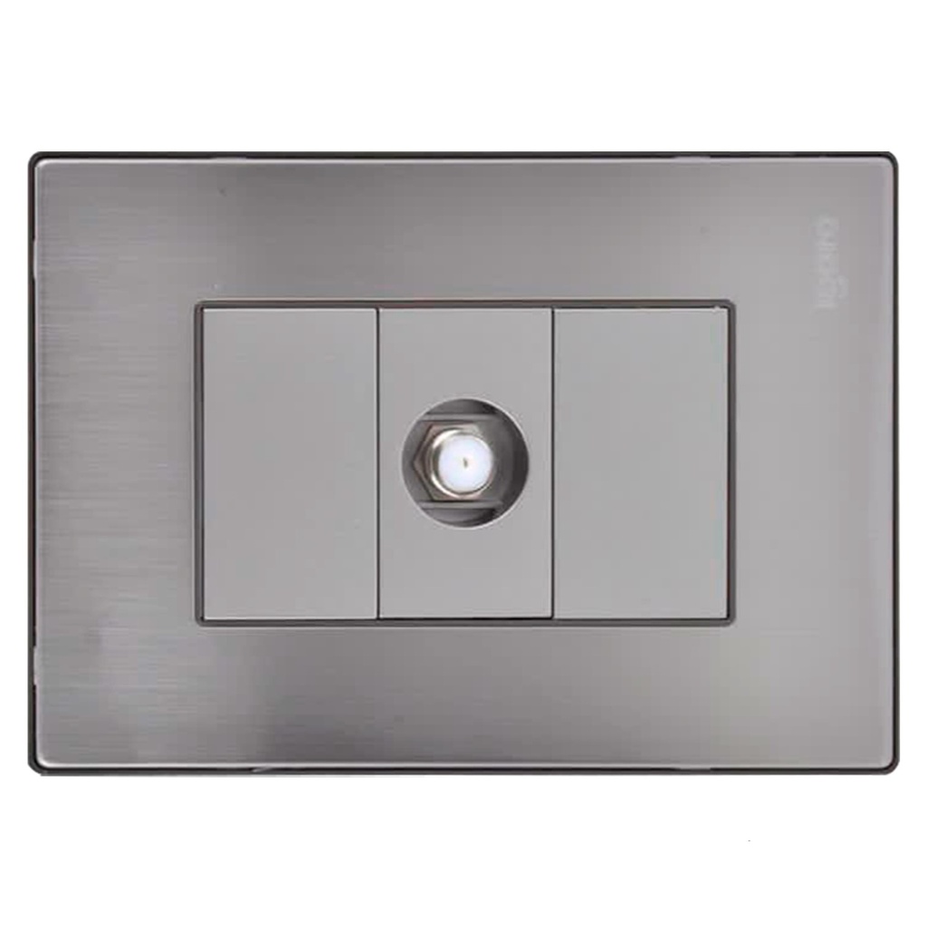 [I302] Igoto - Toma para TV Serie Inox