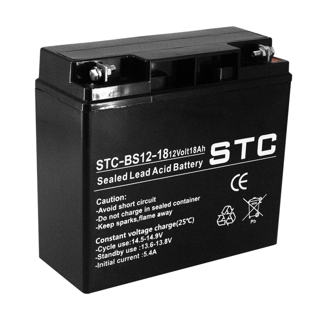 [STC-BS12-18] STC- Bateria Sellada 12V 18Ah