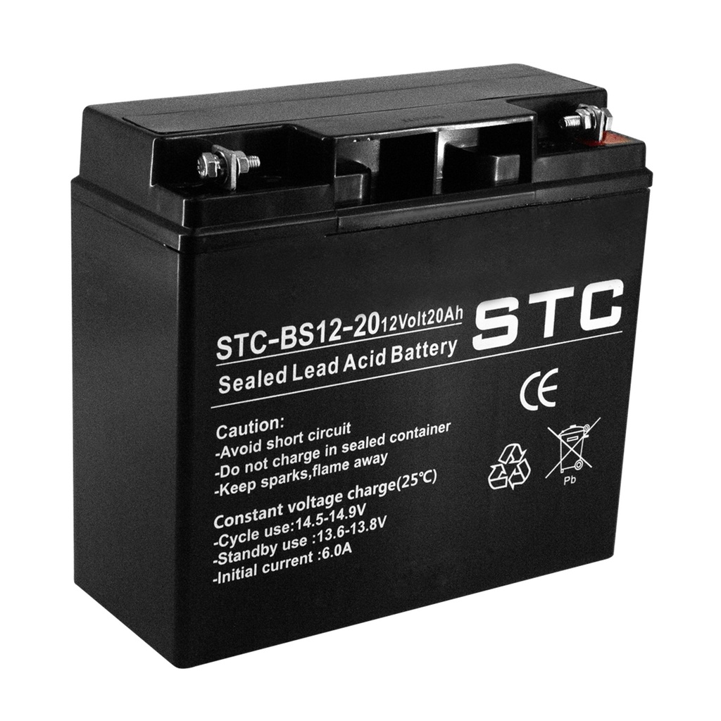 [STC-BS12-20] STC- Bateria Sellada 12V 20Ah
