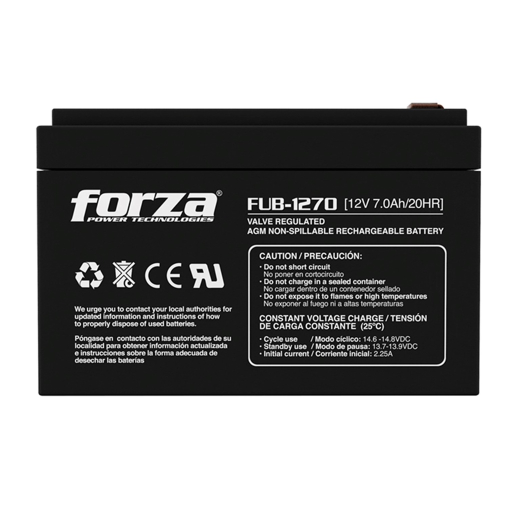 [FUB-1270] Forza - Bateria Sellada 12V 7Ah