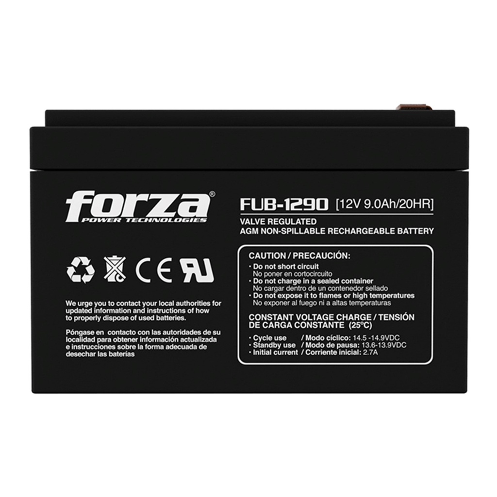 [FUB-1290] Forza - Bateria Sellada 12V 9Ah