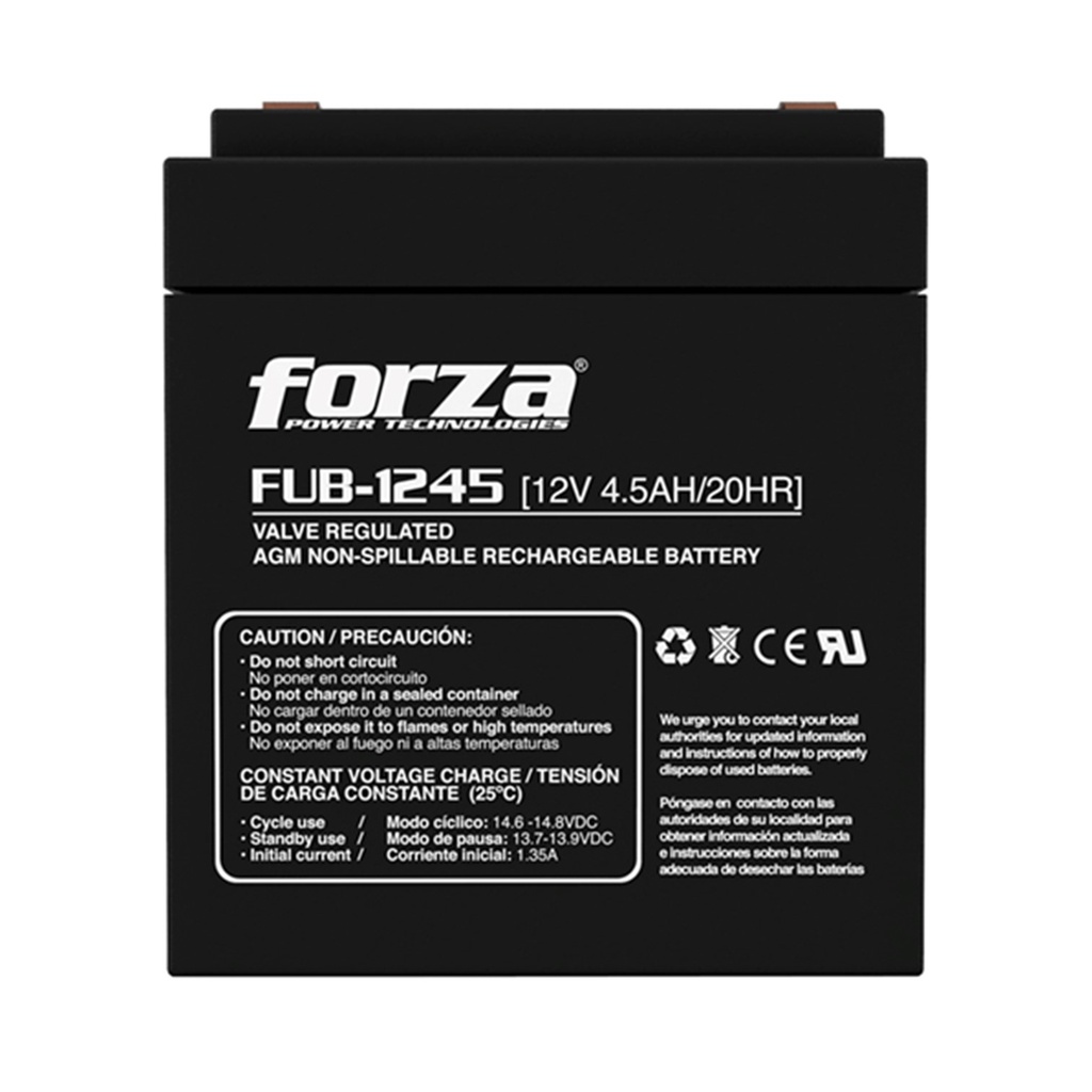 [FUB-1245] Forza - Bateria Sellada 12V 4.5Ah