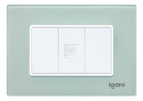 [Z402-A] Igoto - Toma Telefonica Serie Z [Acrilico]