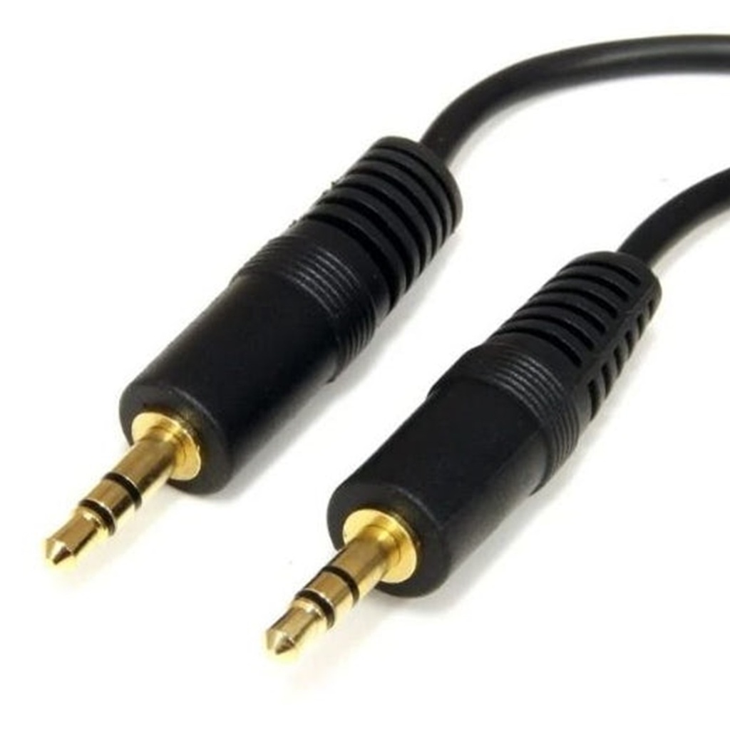 Cable Audio Auxiliar 3.5mm M/M [1.5 Metros]