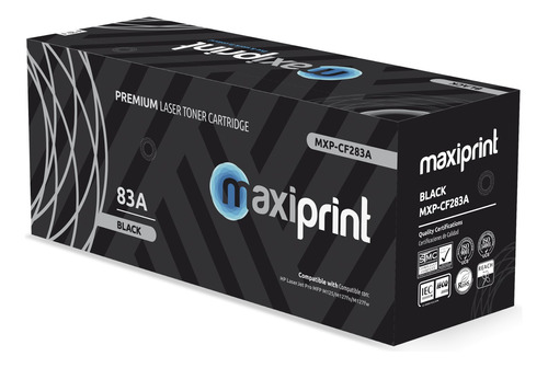 [CF283A] Maxiprint - Toner Compatible HP Negro CF283A