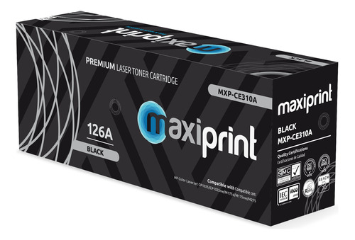 [CE310A-CF350A] Maxiprint - Toner Compatible HP Negro CE310A CF350A