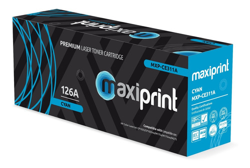 [CE311A-CF351A] Maxiprint - Toner Compatible HP Cyan CE311A CF351A