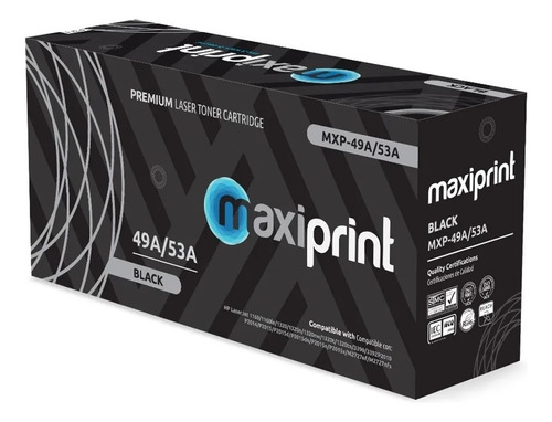 [Q7553A] Maxiprint - Toner Compatible HP Negro Q5949A Q7553A