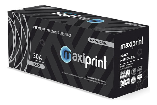 [CF230A-CRG051] Maxiprint - Toner Compatible HP Negro CF230A Canon CRG051