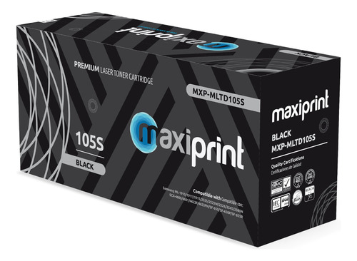 [MLT-D105S] Maxiprint - Toner Compatible Samsung Negro MLT-D105S