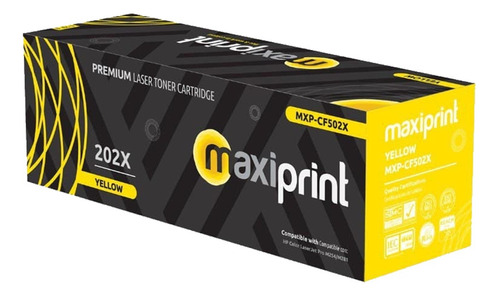 [CF502X] Maxiprint - Toner Compatible HP Yellow CF502X