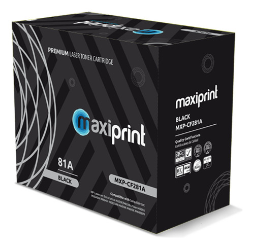 [CF281A] Maxiprint - Toner Compatible HP Negro CF281A