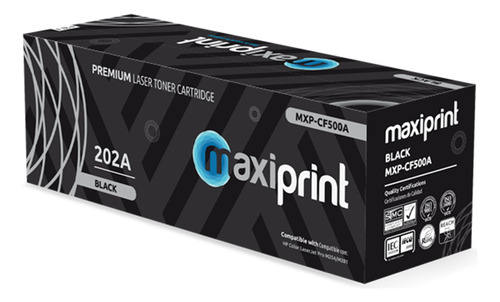 [CF500A-CF400A-045-054k] Maxiprint - Toner Compatible HP Negro CF500A CF400A Canon 045 054k