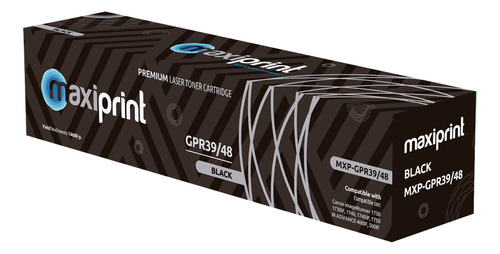 [GPR39-GPR48] Maxiprint - Toner Compatible Canon Negro GPR39 GPR48