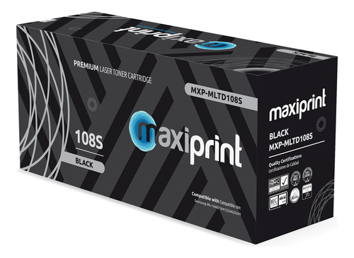 [MLT-D108S] Maxiprint - Toner Compatible Samsung Negro MLT-D108S