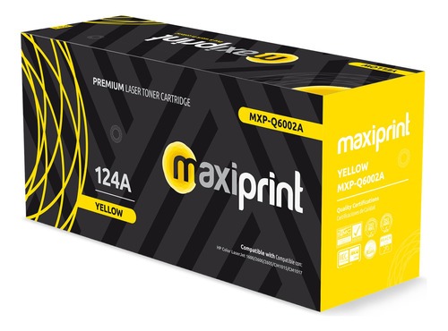 [Q6002A] Maxiprint - Toner Compatible HP Yellow Q6002A